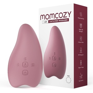 image:imageMomcozy A1Pro Lactation Massager Deep Vibration amp Rapid Heating for Clog Relief amp Efficient Pumping Breastfeeding Essentials with Memory Function amp Fast Charging for Postpartum MomLilacRed