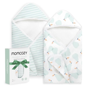 image:imageMomcozy Baby Towel with Hooded  Ultra Soft amp Absorbent Large Bath Towel Set for Comfort amp Gentle on Babys Skin  Shower Gift amp Bath Essential amp Baby Registry Search for NewbornInfantToddlerKidsPearabloo