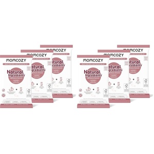 image:imageMomcozy Natural Breast Pump Wipes for Pump Parts Cleaning Onthego Flash Clean amp Resealable Wipes Pack of 1801 Count Pack of 180