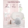 image:imageMomcozy Wearable Breast Pump Hands Free Upgraded Mobile Flow  M9 App Discreet Control with Personalized MultiModes amp 15 Levels Wearable Breast Pump 24mm 2 Pack Cozy Red2 PumpsGray
