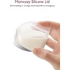 image:imageMomcozy Wearable Breast Pump Hands Free Upgraded Mobile Flow  M9 App Discreet Control with Personalized MultiModes amp 15 Levels Wearable Breast Pump 24mm 2 Pack Cozy RedStorage Bottle Upgraded  1 Pack
