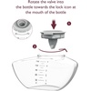 image:imageMomcozy Wearable Breast Pump Hands Free Upgraded Mobile Flow  M9 App Discreet Control with Personalized MultiModes amp 15 Levels Wearable Breast Pump 24mm 2 Pack Cozy RedDuckbill Valve Upgraded  2 Pack