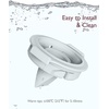 image:imageMomcozy Wearable Breast Pump Hands Free Upgraded Mobile Flow  M9 App Discreet Control with Personalized MultiModes amp 15 Levels Wearable Breast Pump 24mm 2 Pack Cozy RedDuckbill Valve Upgraded  2 Pack