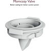 image:imageMomcozy Wearable Breast Pump Hands Free Upgraded Mobile Flow  M9 App Discreet Control with Personalized MultiModes amp 15 Levels Wearable Breast Pump 24mm 2 Pack Cozy RedDuckbill Valve Upgraded  2 Pack