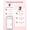 image:imageMomcozy Wearable Breast Pump Hands Free Upgraded Mobile Flow  M9 App Discreet Control with Personalized MultiModes amp 15 Levels Wearable Breast Pump 24mm 2 Pack Cozy Red2 PumpsCozy Red