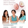 image:imageMomcozy Wellness 1 Wearable Breast Pump WarmMassage HandsFree Pump with Heated FlangeampSimulated Massage for Comfortable BreastfeedingampLetDown AppControlled 4 Modes 12 Levels 180ml6oz