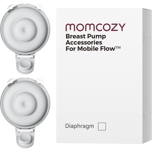 image:imageMomcozy Wearable Breast Pump Hands Free Upgraded Mobile Flow  M9 App Discreet Control with Personalized MultiModes amp 15 Levels Wearable Breast Pump 24mm 2 Pack Cozy RedDiaphragm2PCS