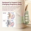 image:imageMomcozy Innovative Safety Guard Nursing Pillow  Firm amp Springy Memory Foam  Stable Ergonomic Support amp Comfort  Wider Breastfeeding Cushion Adjustable Removable Cover GreenCozyprogreen With Lumbar Support