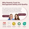 image:imageMomcozy Innovative Safety Guard Nursing Pillow  Firm amp Springy Memory Foam  Stable Ergonomic Support amp Comfort  Wider Breastfeeding Cushion Adjustable Removable Cover GreenStarry Night