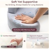 image:imageMomcozy Innovative Safety Guard Nursing Pillow  Firm amp Springy Memory Foam  Stable Ergonomic Support amp Comfort  Wider Breastfeeding Cushion Adjustable Removable Cover GreenCozylite Grey