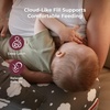 image:imageMomcozy Original Nursing Pillow for BreastfeedingInnovative Safety Guard Wider Feeding Pillows for More Support for Mom amp Baby Easier Nursing amp Hand Free Fit for All Removable Cotton CoverGrey