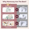 image:imageMomcozy Original Nursing Pillow for BreastfeedingInnovative Safety Guard Wider Feeding Pillows for More Support for Mom amp Baby Easier Nursing amp Hand Free Fit for All Removable Cotton CoverFreedoms Little Creatures