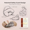 image:imageMomcozy Original Nursing Pillow for BreastfeedingInnovative Safety Guard Wider Feeding Pillows for More Support for Mom amp Baby Easier Nursing amp Hand Free Fit for All Removable Cotton CoverGrey
