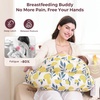 image:imageMomcozy Original Nursing Pillow for BreastfeedingInnovative Safety Guard Wider Feeding Pillows for More Support for Mom amp Baby Easier Nursing amp Hand Free Fit for All Removable Cotton CoverLemon Whisper