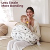 image:imageMomcozy Original Nursing Pillow for BreastfeedingInnovative Safety Guard Wider Feeding Pillows for More Support for Mom amp Baby Easier Nursing amp Hand Free Fit for All Removable Cotton CoverInk Embrace