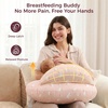 image:imageMomcozy Original Nursing Pillow for BreastfeedingInnovative Safety Guard Wider Feeding Pillows for More Support for Mom amp Baby Easier Nursing amp Hand Free Fit for All Removable Cotton CoverDuck