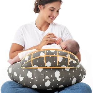 image:imageMomcozy Original Nursing Pillow for BreastfeedingInnovative Safety Guard Wider Feeding Pillows for More Support for Mom amp Baby Easier Nursing amp Hand Free Fit for All Removable Cotton CoverGrey