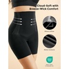 image:imageMomcozy Tummy Control Shapewear Shorts HighWaist NoRoll Body Shaper Seamless Underwear for Postpartum amp Daily DressBlack