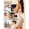 image:imageMomcozy Tummy Control Shapewear Shorts HighWaist NoRoll Body Shaper Seamless Underwear for Postpartum amp Daily DressNude