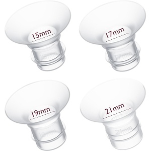 image:imageMomcozy Original S12Pro Quick Breast Pump Replacement Accessories NOT for SProS12Pro Duckbill Valves amp Silicone Diaphragm 1 PackFlange Insert 15171921mm 4Pack
