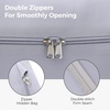 image:imageMomcozy Cooling Pregnancy Pillow Cover for Dreamlign U Pro Maternity Pillow for Sleeping Adjustable Leg Pillow Support for Back Hip Belly for Pregnant Women 5072 in Body Pillow Only Pillowcase