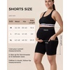 image:imageMomcozy Women Seamless Maternity Biker Shorts with Pocket 6 Over Belly High Waisted Pregnancy Yoga Shorts Casual ActivewearBlack
