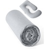 image:imageMomcozy Cooling Cover for Pregnancy Pillows UShaped Full Body Maternity Pillow for Side Sleepers 57 Inch  Support for Back Hip Belly Legs for Pregnant Women Pillowcase Only