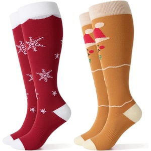 image:imageMomcozy Compression Socks for Women Wide Calf 1520mmHg Knee High Support Socks for Pregnancy Nurses Travel Flying