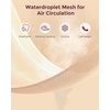 image:imageMomcozy Baby Carrier AirMesh  The Perfect Summer Water Sling for Newborns to Toddler 835 lbs  Cooling Breathable and Lightweight Baby Wrap Nice for Summer Pool Beach Swimming Lavender MistLight Beige