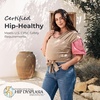 image:imageMomcozy Baby Carrier AirMesh  The Perfect Summer Water Sling for Newborns to Toddler 835 lbs  Cooling Breathable and Lightweight Baby Wrap Nice for Summer Pool Beach Swimming Lavender MistLight Curry