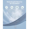 image:imageMomcozy Baby Carrier AirMesh  The Perfect Summer Water Sling for Newborns to Toddler 835 lbs  Cooling Breathable and Lightweight Baby Wrap Nice for Summer Pool Beach Swimming Lavender MistAir MeshLight Blue