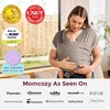 image:imageMomcozy Baby Carrier AirMesh  The Perfect Summer Water Sling for Newborns to Toddler 835 lbs  Cooling Breathable and Lightweight Baby Wrap Nice for Summer Pool Beach Swimming Lavender MistBrown