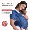 image:imageMomcozy Baby Carrier AirMesh  The Perfect Summer Water Sling for Newborns to Toddler 835 lbs  Cooling Breathable and Lightweight Baby Wrap Nice for Summer Pool Beach Swimming Lavender MistStarry Sky