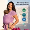 image:imageMomcozy Baby Carrier AirMesh  The Perfect Summer Water Sling for Newborns to Toddler 835 lbs  Cooling Breathable and Lightweight Baby Wrap Nice for Summer Pool Beach Swimming Lavender MistAir MeshLavender Mist