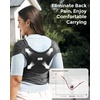 image:imageMomcozy Baby Carrier AirMesh  The Perfect Summer Water Sling for Newborns to Toddler 835 lbs  Cooling Breathable and Lightweight Baby Wrap Nice for Summer Pool Beach Swimming Lavender MistAir MeshBlack