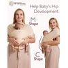 image:imageMomcozy Baby Carrier AirMesh  The Perfect Summer Water Sling for Newborns to Toddler 835 lbs  Cooling Breathable and Lightweight Baby Wrap Nice for Summer Pool Beach Swimming Lavender MistAir MeshBeige