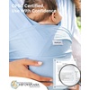 image:imageMomcozy Baby Carrier AirMesh  The Perfect Summer Water Sling for Newborns to Toddler 835 lbs  Cooling Breathable and Lightweight Baby Wrap Nice for Summer Pool Beach Swimming Lavender MistAir MeshLight Blue