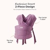 image:imageMomcozy Baby Carrier AirMesh  The Perfect Summer Water Sling for Newborns to Toddler 835 lbs  Cooling Breathable and Lightweight Baby Wrap Nice for Summer Pool Beach Swimming Lavender MistAir MeshLavender Mist