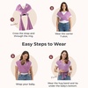 image:imageMomcozy Baby Carrier AirMesh  The Perfect Summer Water Sling for Newborns to Toddler 835 lbs  Cooling Breathable and Lightweight Baby Wrap Nice for Summer Pool Beach Swimming Lavender MistAir MeshLavender Mist