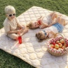 image:imageMomcozy Baby Play Mat for Floor 59x71 Thickened Playpen Mat Playmate for Baby Tummy Time Waterproof amp NonSlip Foldable Outdoor Mat with Carrying Handle Forest WorldUrban Safari