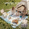image:imageMomcozy Baby Play Mat for Floor 59x71 Thickened Playpen Mat Playmate for Baby Tummy Time Waterproof amp NonSlip Foldable Outdoor Mat with Carrying Handle Forest WorldForest World