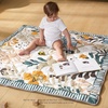 image:imageMomcozy Baby Play Mat for Floor 59x71 Thickened Playpen Mat Playmate for Baby Tummy Time Waterproof amp NonSlip Foldable Outdoor Mat with Carrying Handle Forest WorldForest World