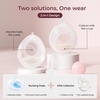 image:imageMomcozy Breast Milk Collector Slim Discreet Waterdrop Silicone Breast Shells for Light Milk Leakage Collection with Storage Case 1oz30ml 2PCS1 Ounce2 Count