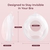 image:imageMomcozy Breast Milk Collector Slim Discreet Waterdrop Silicone Breast Shells for Light Milk Leakage Collection with Storage Case 1oz30ml 2PCS1 Ounce2 Count