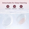 image:imageMomcozy Breast Milk Collector Slim Discreet Waterdrop Silicone Breast Shells for Light Milk Leakage Collection with Storage Case 1oz30ml 2PCS1 Ounce2 Count