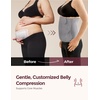 image:imageMomcozy Ergowrap Postpartum Belly Band for CSection Recovery and Vaginal Birth Abdominal Binder with 3D Lifting amp Ergonomic Back Support Seamless Belly Wrap Shapewear for Post Surgery RecoveryStandard  Gray