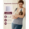 image:imageMomcozy Ergowrap Postpartum Belly Band for CSection Recovery and Vaginal Birth Abdominal Binder with 3D Lifting amp Ergonomic Back Support Seamless Belly Wrap Shapewear for Post Surgery RecoveryStandard  Gray