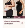image:imageMomcozy Ergowrap Postpartum Belly Band for CSection Recovery and Vaginal Birth Abdominal Binder with 3D Lifting amp Ergonomic Back Support Seamless Belly Wrap Shapewear for Post Surgery RecoveryStandard  Black