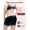 image:imageMomcozy Ergowrap Postpartum Belly Band for CSection Recovery and Vaginal Birth Abdominal Binder with 3D Lifting amp Ergonomic Back Support Seamless Belly Wrap Shapewear for Post Surgery RecoveryPetite  Oyster Pink
