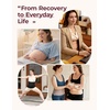 image:imageMomcozy Ergowrap Postpartum Belly Band for CSection Recovery and Vaginal Birth Abdominal Binder with 3D Lifting amp Ergonomic Back Support Seamless Belly Wrap Shapewear for Post Surgery RecoveryPetite  Oyster Pink